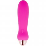 DOLCE VITA FIVE - SILIKONOWY WIBRATOR 7 TRYBÓW WIBRACJI RÓŻOWY