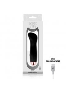 DOLCE VITA ONE - SILIKONOWY WIBRATOR 7 TRYBÓW WIBRACJI CZARNY