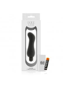 DOLCE VITA - SILIKONOWY WIBRATOR DO STYMULACJI PUNKTU-G CZARNY