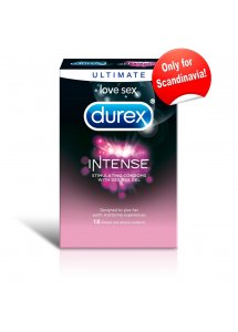 DUREX INTENSE - PREZERWATYWY Z ŻEBERKAMI 18SZT