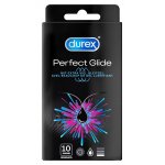 DUREX PERFECT GLIDE - GRUBE NAWILŻONE PREZERWATYWY 10SZT