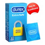 DUREX EXTRA SAFE - PREZERWATYWY MOCNO NAWILŻONE 10SZT