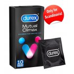DUREX MUTUAL CLIMAX - PREZERWATYWY Z ŻEBRAMI ŁATWE ZAKŁADANIE 10SZT