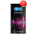 DUREX INTENSE - PREZERWATYWY Z ŻEBERKAMI 8SZT