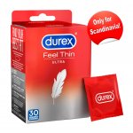 DUREX FEEL THIN - PREZERWATYWY 20% CIEŃSZE 30SZT