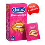 DUREX PLEASURE ME - ŻEBERKOWANE PREZERWATYWY 10SZT