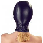 MASKA BDSM CZARNO-CZERWONA/HEAD MASK