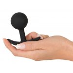 OKRĄGŁA ZATYCZKA ANALNA Z KULKĄ W ŚRODKU - ŚREDNIA/BACKDOOR FRIEND MEDIUM