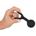 OKRĄGŁA ZATYCZKA ANALNA Z KULKĄ W ŚRODKU - ŚREDNIA/BACKDOOR FRIEND MEDIUM