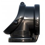 ELASTYCZNY PIERŚCIEŃ NA PENISA I JĄDRA CZARNY 7CM