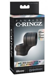 PIERŚCIEŃ NA PENISA I JĄDRA WZMOCNIONA EREKCJA CZARNY
