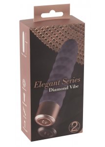 ELEGANT SERIES - WIBRATOR PRĄŻKOWANY STYMULUJĄCY 15CM