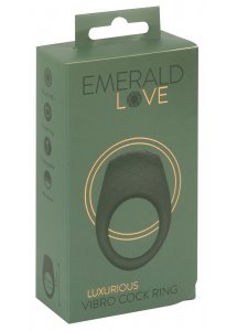 EMERALD LOVE - LUKSUSOWY PIERŚCIEŃ NA PENISA