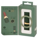 EMERALD LOVE - MINI WIBRATOR SZMINKA ZE STYMULACJĄ