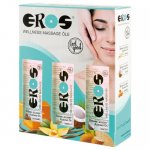 EROS - ZESTAW OLEJKÓW DO MASAŻU KARMEL + WANILIA + KOKOS 50ML