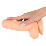 EUROPEAN LOVER - REALISTYCZNE DILDO Z JĄDRAMI I PRZYSSAWKĄ 18 CM