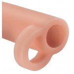 FANTASY X-TENSIONS - XL NAKŁADKA NA PENISA 33% WIĘKSZY PENIS CIELISTY 18CM