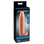 FANTASY X-TENSIONS - XL NAKŁADKA NA PENISA 33% WIĘKSZY PENIS CIELISTY 18CM