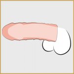 FANTASY X-TENSIONS - NAKŁADKA NA PENISA 33% WIĘKSZY PENIS +2.5CM CIELISTY