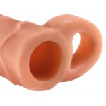 FANTASY X-TENSIONS - NAKŁADKA NA PENISA 33% WIĘKSZY PENIS +5.1CM CIELISTY 19CM
