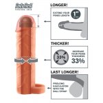 FANTASY X-TENSIONS - NAKŁADKA NA PENISA 33% WIĘKSZY PENIS +2.5CM CIELISTY