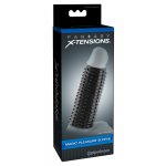 FANTASY X-TENSIONS - CZARNA NAKŁADKA NA PENISA Z WYPUSTKAMI DO STYMULACJI 14CM