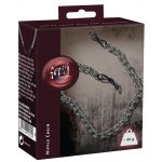 FETISH COLLECTION - METALOWY ŁAŃCUCH Z ZACISKAMI NA SUTKI