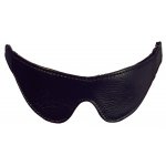 FETISH COLLECTION - CZARNA SKÓRZANA MASKA NA OCZY