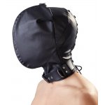 FETISH COLLECTION - PODWÓJNA MASKA NA GŁOWĘ BDSM
