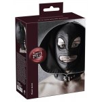 FETISH COLLECTION - PODWÓJNA MASKA NA GŁOWĘ BDSM