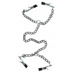 FETISH COLLECTION - UPRZĄŻ Z ZACISKAMI NA SUTKI I WARGI SROMOWE