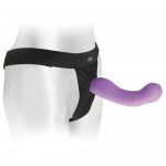 FETISH FANTASY ELITE - UNIWERSALNA UPRZĄŻ STRAP-ON Z ELASTYCZNYM PIERŚCIENIEM