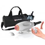 FETISH FANTASY SERIES - 2IN1 BIAŁA SEX-MASZYNA Z MASTURBATOREM I 2 WYMIENNE DILDA