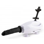 FETISH FANTASY SERIES - 2IN1 BIAŁA SEX-MASZYNA Z MASTURBATOREM I 2 WYMIENNE DILDA