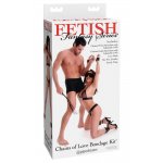 FETISH FANTASY SERIES - 5-CZĘŚCIOWY ZESTAW DLA PAR LUBIĄCYCH BDSM