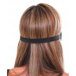 FETISH FANTASY SERIES - CZARNA MASKA NA OCZY Z ELASTYCZNĄ TAŚMĄ ONESIZE