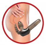 FETISH FANTASY SERIES - ANALNE PENETRUJĄCE DILDO ,,TRIO,, CZARNE