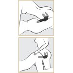 FETISH FANTASY SERIES - ANALNE PENETRUJĄCE DILDO ,,TRIO,, CZARNE