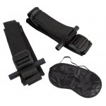 FETISH FANTASY SERIES - HUŚTAWKA MIŁOSNA MOCOWANA DO DRZWI CZARNA