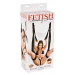 FETISH FANTASY SERIES - HUŚTAWKA MIŁOSNA MOCOWANA DO DRZWI CZARNA