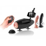 FETISH FANTASY SERIES - 2IN1 SEX-MASZYNA Z MASTURBATOREM I 2 WYMIENNE DILDA