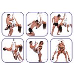 FETISH FANTASY SERIES - MIŁOSNA HUŚTAWKA Z MANKIETAMI NA RĘCE I STOPY BIAŁA