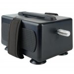 FETISH FANTASY SERIES - PRZENOŚNA SEX-MASZYNA 2 DILDA I WIBRATOR ORAZ PIÓRKO