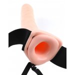 FETISH FANTASY SERIES - UPRZĄŻ STRAP-ON Z PUSTYM DILDO NA PENISA CIELISTE