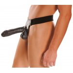 FETISH FANTASY SERIES - UPRZĄŻ STRAP-ON Z PUSTYM DILDO NA PENISA CZARNE