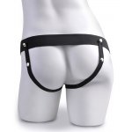 FETISH FANTASY SERIES - UPRZĄŻ STRAP-ON Z PUSTYM NATURALNYM WIBRATOREM 21CM