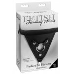 FETISH FANTASY SERIES - UPRZĄŻ STRAP-ON NA DILDO LUB WIBRATOR Z 3 PIERŚCIENIAMI