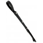 FETISH - PORĘCZNY MIĘKKI BICZ Z PASKIEM NA RĘKĘ DO TRZYMANIA CZARNY