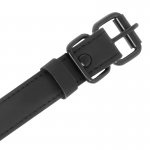 FETISH SUBMISSIVE - SKÓRZANA OBROŻA Z ZACISKAMI NA SUTKI