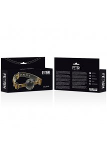 FETISH SUBMISSIVE - KNEBEL KULOWY Z DZIURKAMI DO ODDYCHANIA